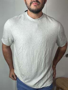 Lululemon Fundamental T-Shirt - Heathered Light Grey